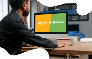 Man selling on Amazon using multi-channel sales management system