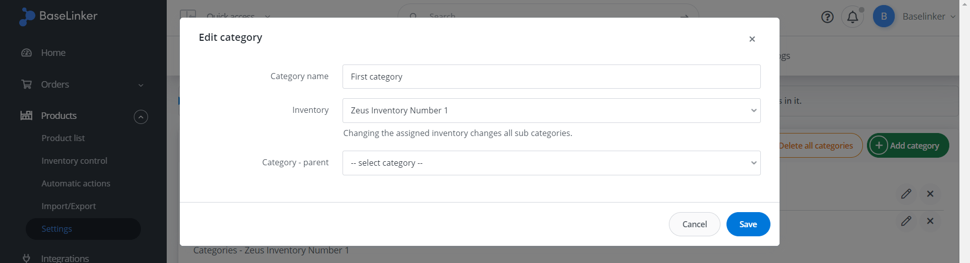 Order Management - Adding and Deleting Products 