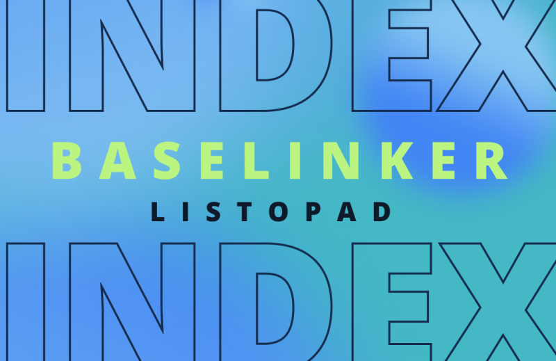 Listopadowy odczyty BaseLinker Index